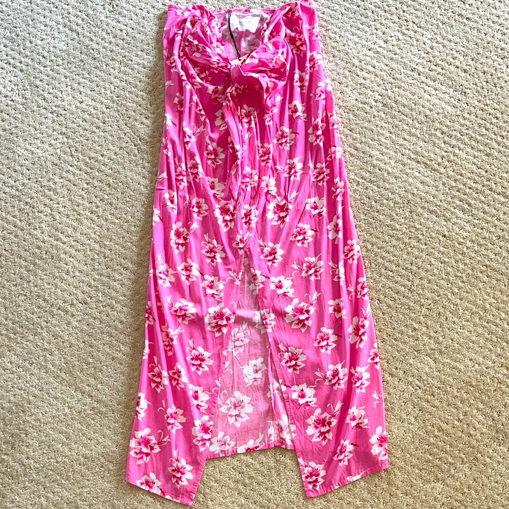 Acacia swimwear midi wrap skirt